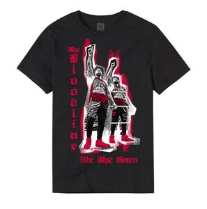 WWE Kids Black and Red The Bloodline Tee